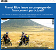 Planet Ride : financement participatif pour se développer