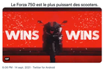 Honda Moto France : Forza 750 Faster than Twitter