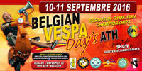 10 -11 septembre 2016 : Belgian Vespa Days Ath