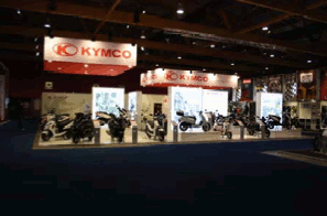 Kymco salon de Bruxelles 2010