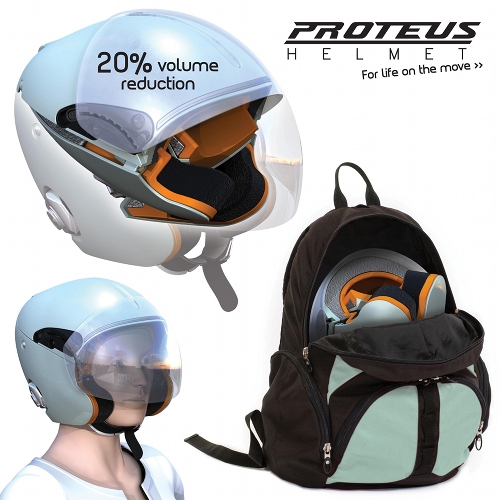 Proteus : casque pliable