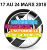 17 – 24 mars 2018 : Semaine des Services de l'Automobile et de la Mobilité 