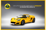 Arena 45 : Lotus Elise premier prix en catégorie X30 Senior