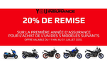 Yamaha Assurance : -20% pour achat NMAX, TMAX, MT-07, MT-09 ou Tracer 900