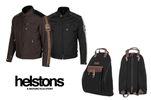 Helstons Ace et Works : blouson et sac à dos, chics et vintage