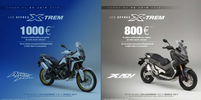 Honda X-Trem : X-Adv et Africa Twin, reprise +800€ et 1.000€