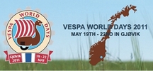 19 - 22 mai 2011 : Vespa World Days 2011 à Gjøvik