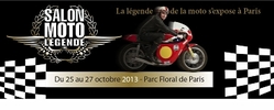 25 - 27 octobre 2013 : 16ème salon Moto Légende