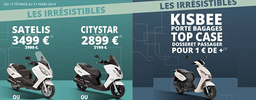Peugeot Scooters : les Irrésistibles 125cc et 50cc