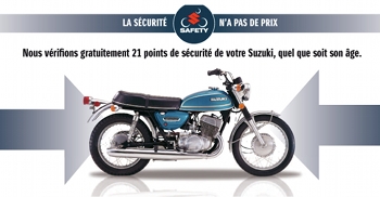 Sécurité Suzuki France : 21 points de contrôle