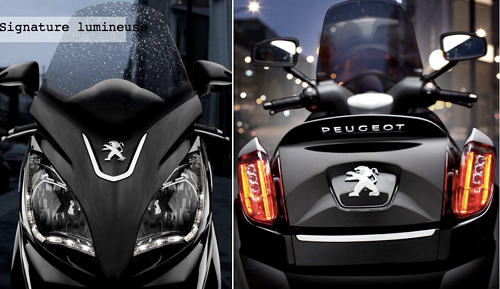 Peugeot Satelis 125cc 2012 : signature visuelle