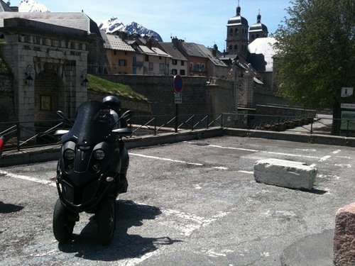 Voyage dans le sud : J3 - 11. À Briançon devant le fort de Vauban