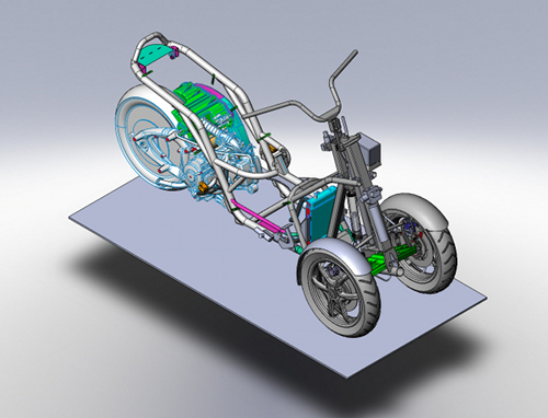 3D et 4D Quadro Technologie : Hydraulic Tilting System